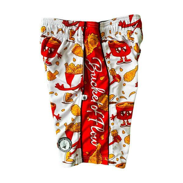 Flow Society Mens Bucket Of Flow Short White