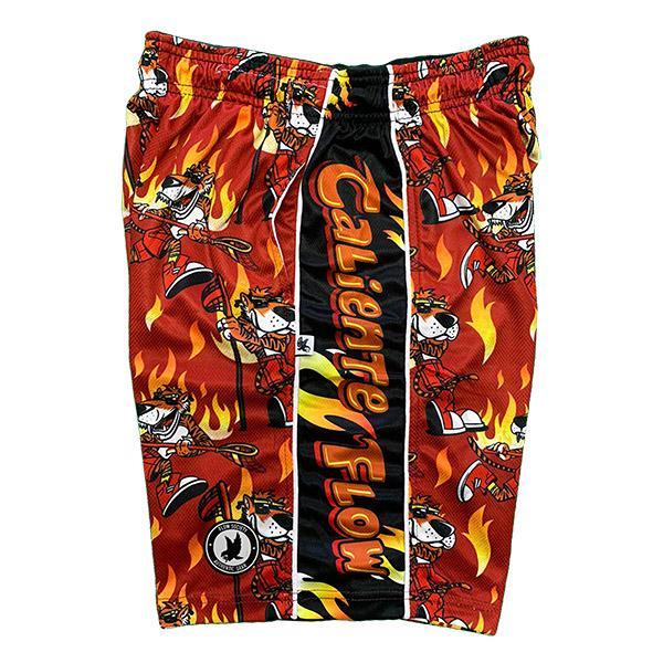 Flow Society Mens Caliente Flow Attack Short Red
