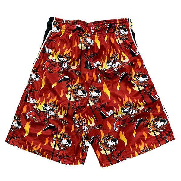 Flow Society Mens Caliente Flow Attack Short Red