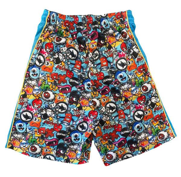 Flow Society Mens Character Flow Short Multi