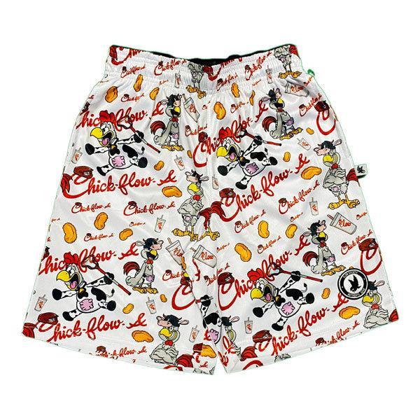 flow society Mens Chick-Flow-A Short White