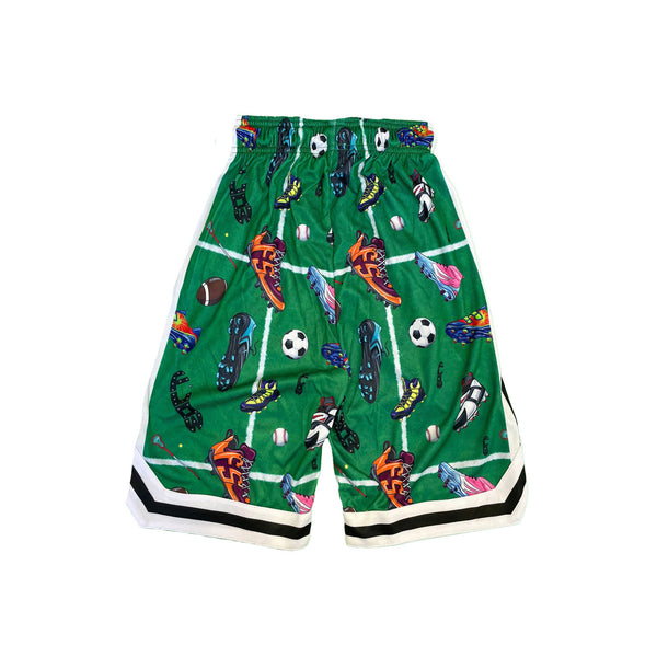 Flow Society Mens Cleat Sneaks Short Mid-length