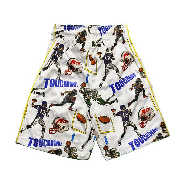 Flow Society Mens End Zone Short White