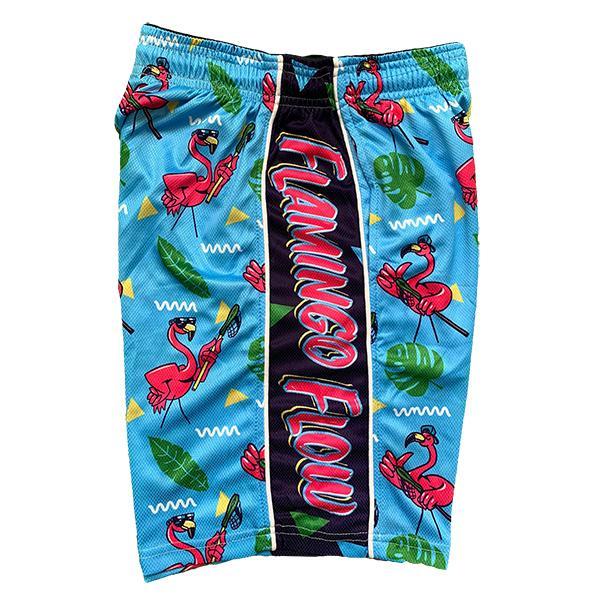 Flow Society Mens Flamingo Flow Attack Short Blue