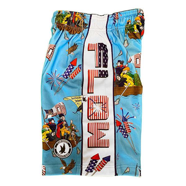 Flow Society Mens Flow July 4th Short Blue