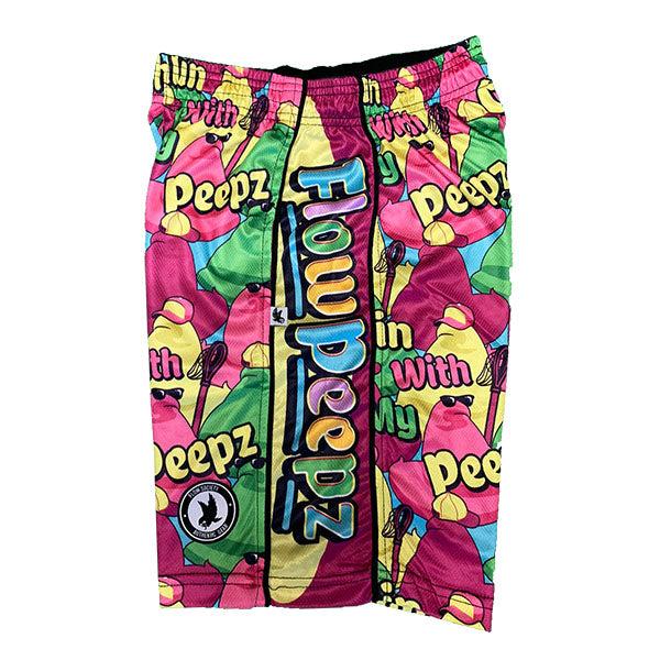 Flow Society Mens Flow Peepz Short Multi