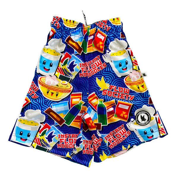 Flow Society Mens Flow Snax Short Blue