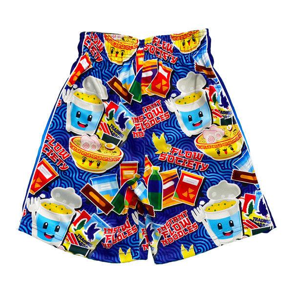 Flow Society Mens Flow Snax Short Blue
