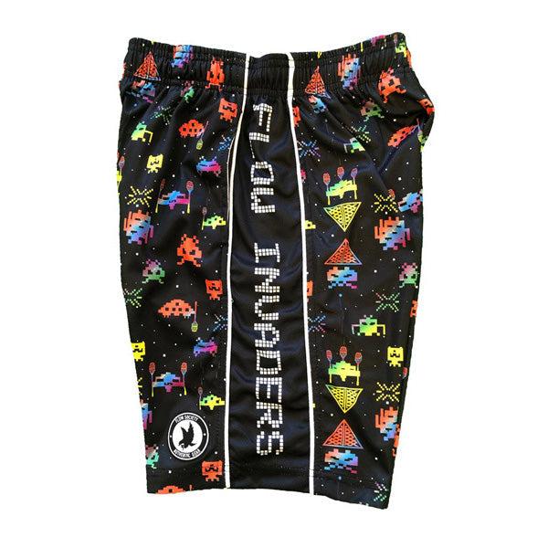 Flow Society Mens Flow Vaders Attack Short Black