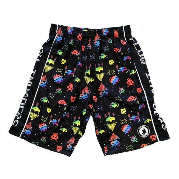 Flow Society Mens Flow Vaders Attack Short Black