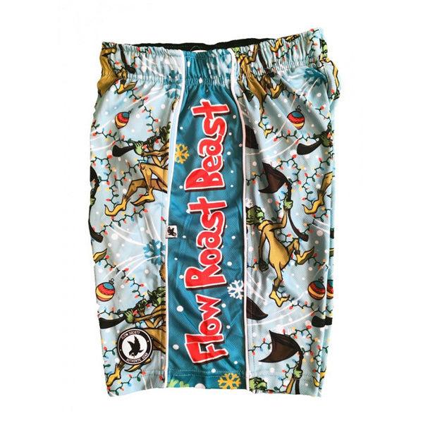 Flow Society Mens Grouch Attack Short Blue