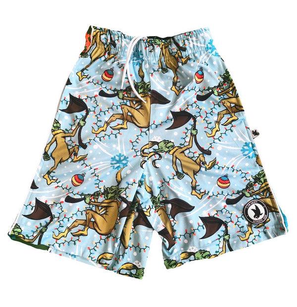 flow society Mens Grouch Attack Short Blue