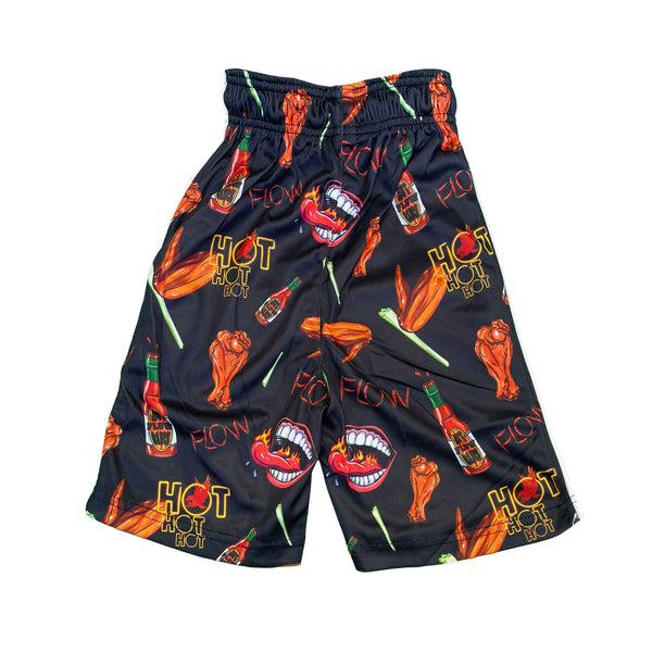 Flow Society Mens Hot Wings Short Black