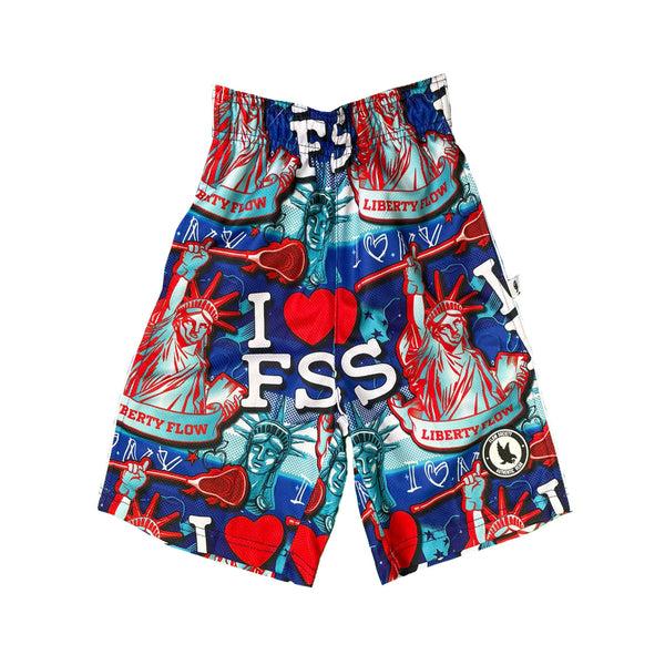 flow society Mens Lady Liberty Flow Short Multi