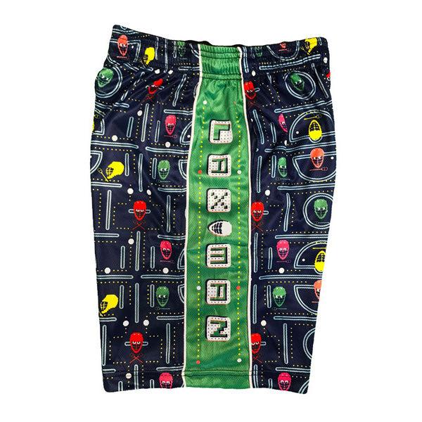 Flow Society Mens Lax Man Attack Short Black
