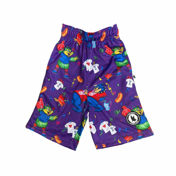 flow society Mens Mascot Flow Short Purple