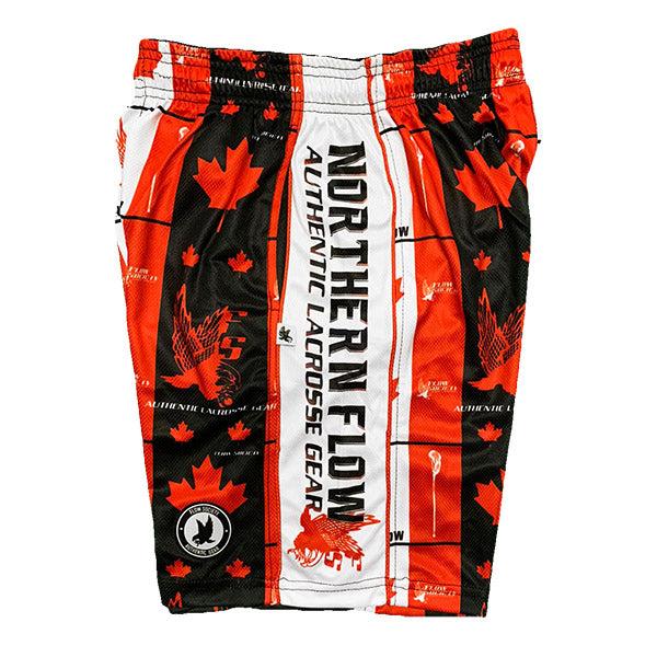 Flow Society Mens Oh Canada Attack Short Red/White