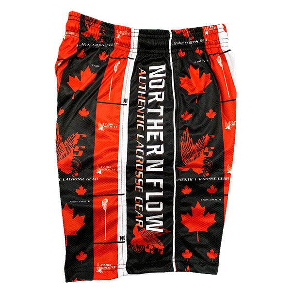 Flow Society Mens Oh Canada Attack Short Red/White