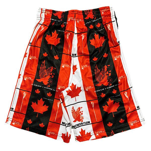 Flow Society Mens Oh Canada Attack Short Red/White
