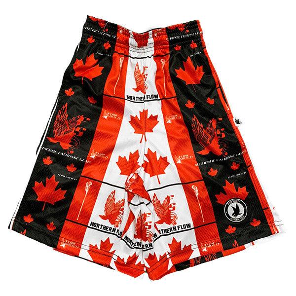 Flow Society Mens Oh Canada Attack Short Red/White