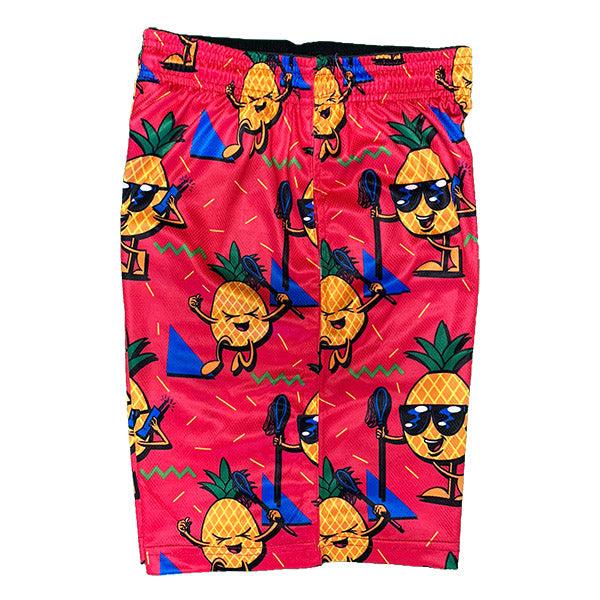 Flow Society Mens Pineapple Lax Short Mid-length