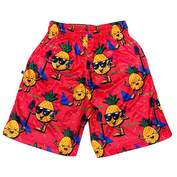 Flow Society Mens Pineapple Lax Short Mid-length