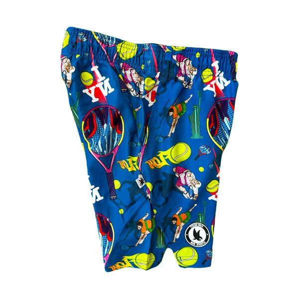 Flow Society Mens Royal NYC Tennis 7" Short Royal
