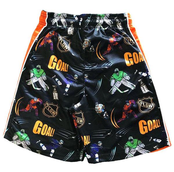 Flow Society Mens Shot On Goal Short Black