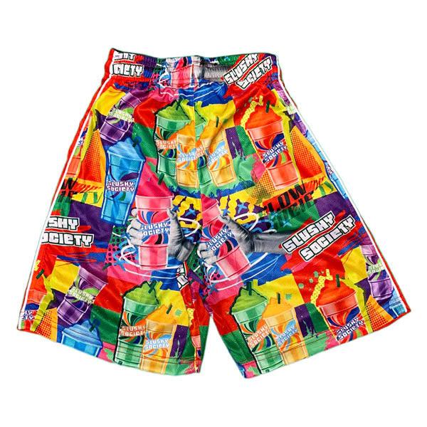 Flow Society Mens Slushy Society Short Multi