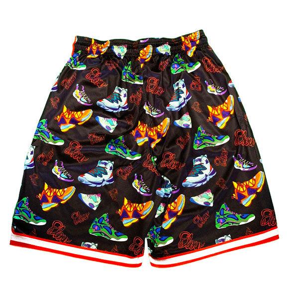 Flow Society Mens Sneaker Flow Short Black