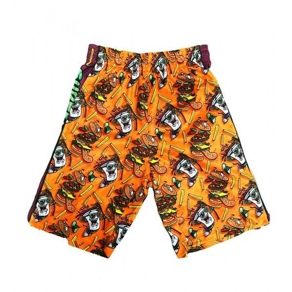 Flow Society Mens Supersize Attack Short Orange