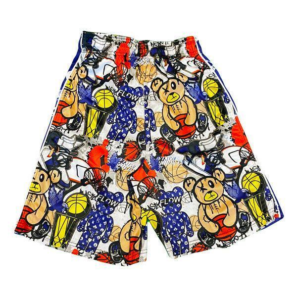Flow Society Mens Teddy BBall Short Multi