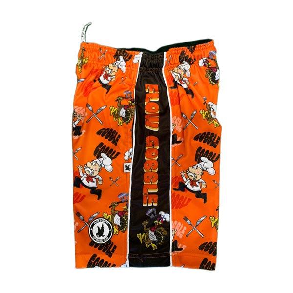 Flow Society Mens Turkey Gobble Short Orange