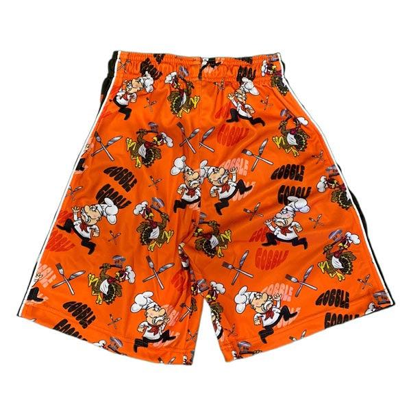 Flow Society Mens Turkey Gobble Short Orange