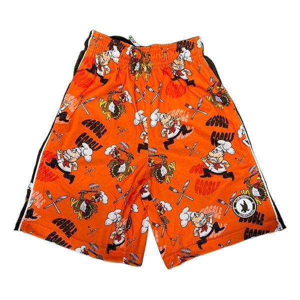 Flow Society Mens Turkey Gobble Short Orange