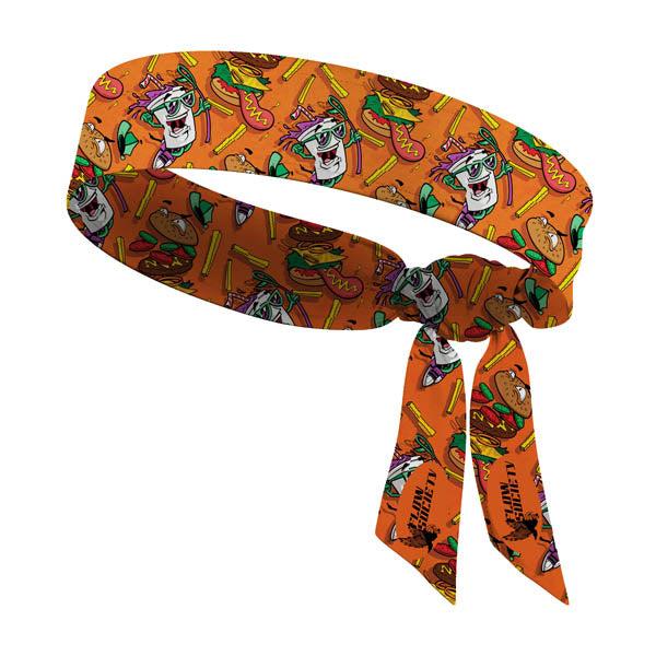 flow society Supersize Headband Orange