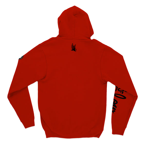 Flow Society Youth & Adult Chick-Flow-A Hoodie Red