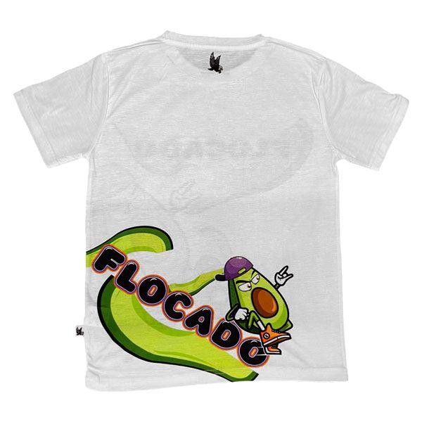 Flow Society Youth & Adult Flocado Tee Shirt White
