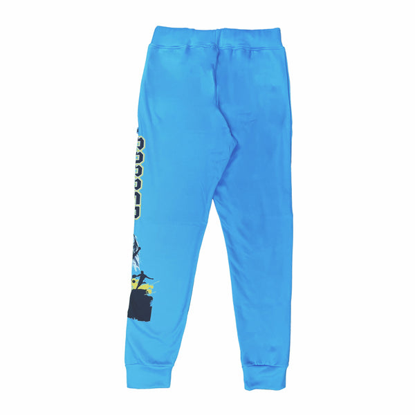 Flow Society Youth & Adult Messy Soccer Jogger Blue