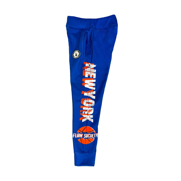Flow Society Youth & Adult NY Hoops Jogger Blue