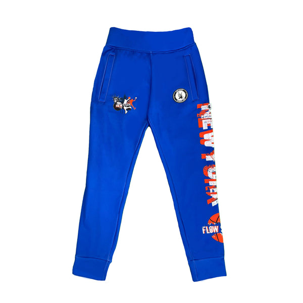 flow society Youth & Adult NY Hoops Jogger Blue