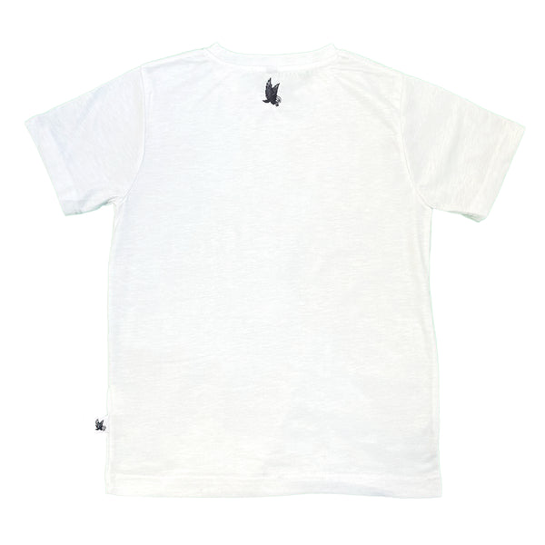 Flow Society Youth & Adult One Flow Tee Shirt White