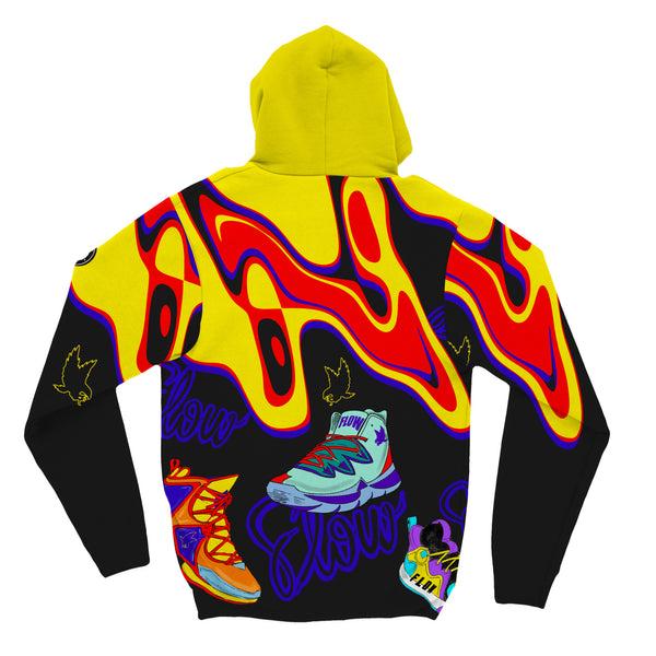 Flow Society Youth & Adult Sneaker Flow Hoodie Black