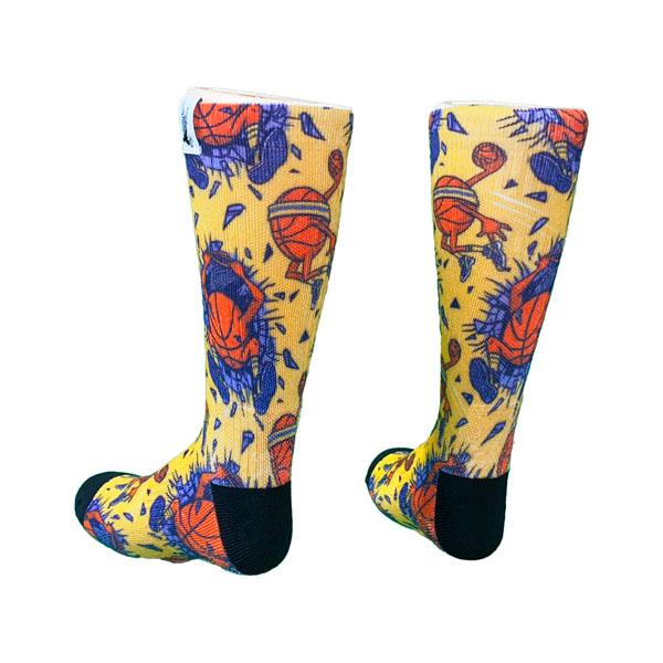 Flow Society Youth Buzzer Beater Crew Sock Yellow