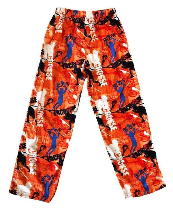 Flow Society Youth Lacrosse Lounge Pants Orange
