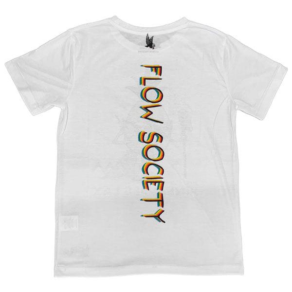 Flow Society Youth Pineapple Lax Tee Shirt White