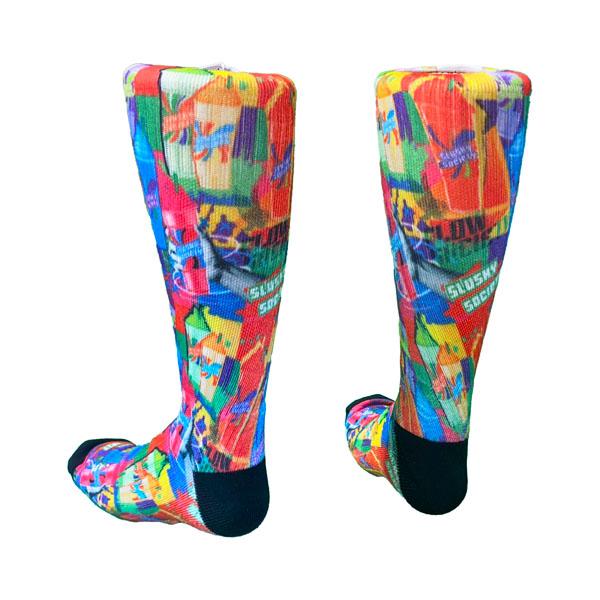 Flow Society Youth Slushy Society Crew Socks Multi