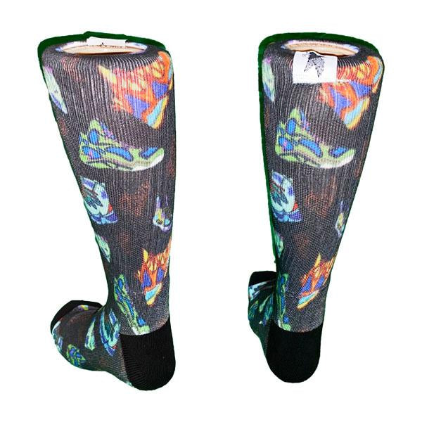Flow Society Youth Sneaker Flow Crew Socks Black