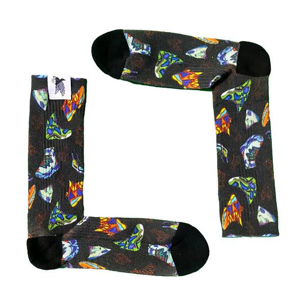 Flow Society Youth Sneaker Flow Crew Socks Black