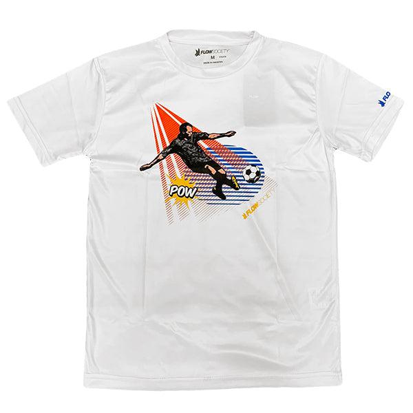 flow society Youth Soccer Tee Shirt White